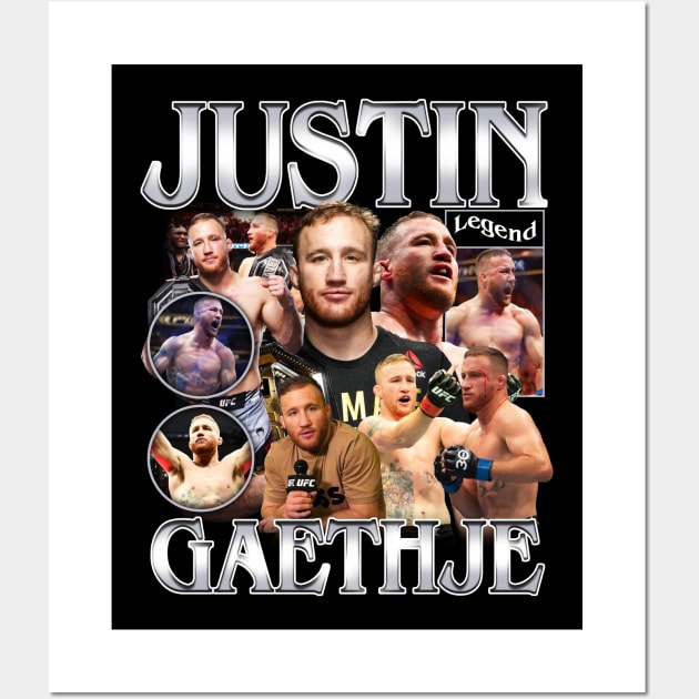 Vintage Justin Gaethje Wall Art by Chea Shepherd